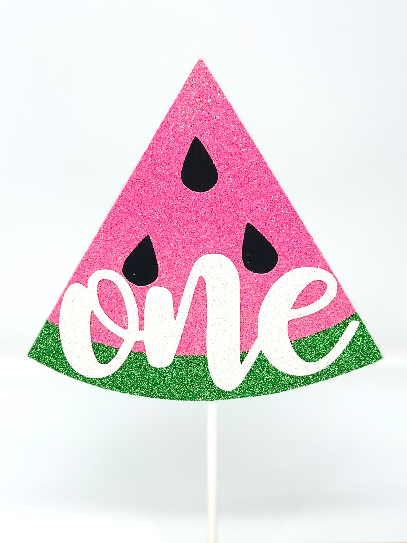 One In A Melon Watermelon Cake Topper, Watermelon 1st Birthday Party